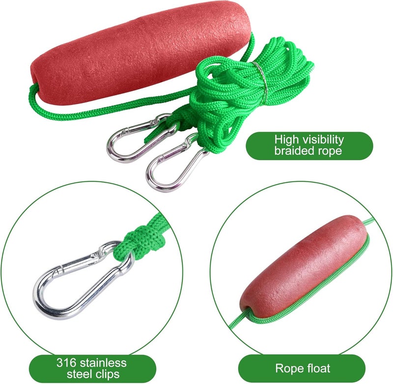 RunNico 500D Sand Anchor for Small Boats,2 in 1 PWC Jet Ski Anchor Kit with Adjustable Buoy,Waterproof Dry Bag for Jet Ski, Kayak, Boat, Watercraft and Canoe - Image 4